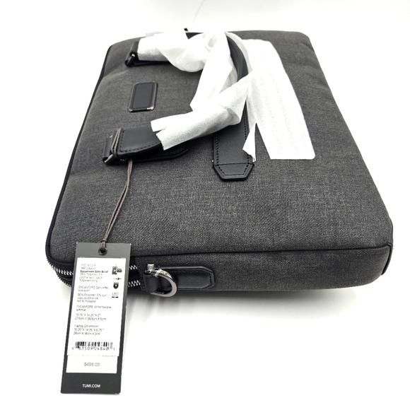 #98 NWT - Harrison Avondale Top Zip Brief - Charcoal - Picture 10 of 16